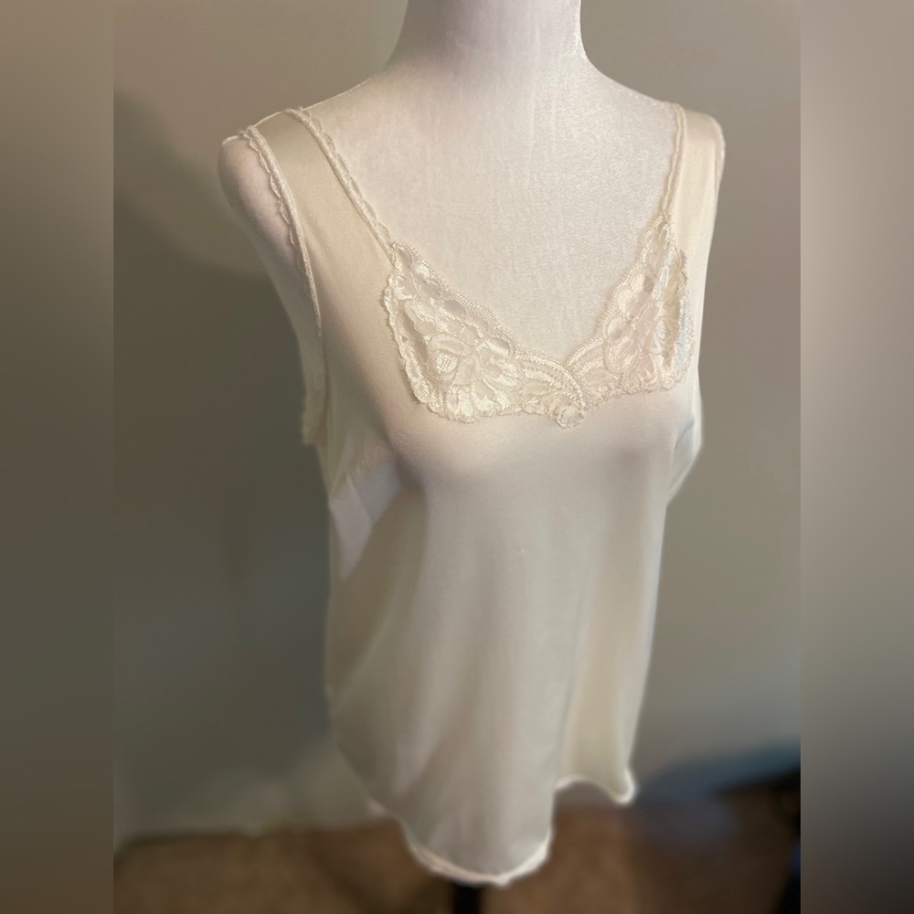 Vintage Cream Coloured Camisole
